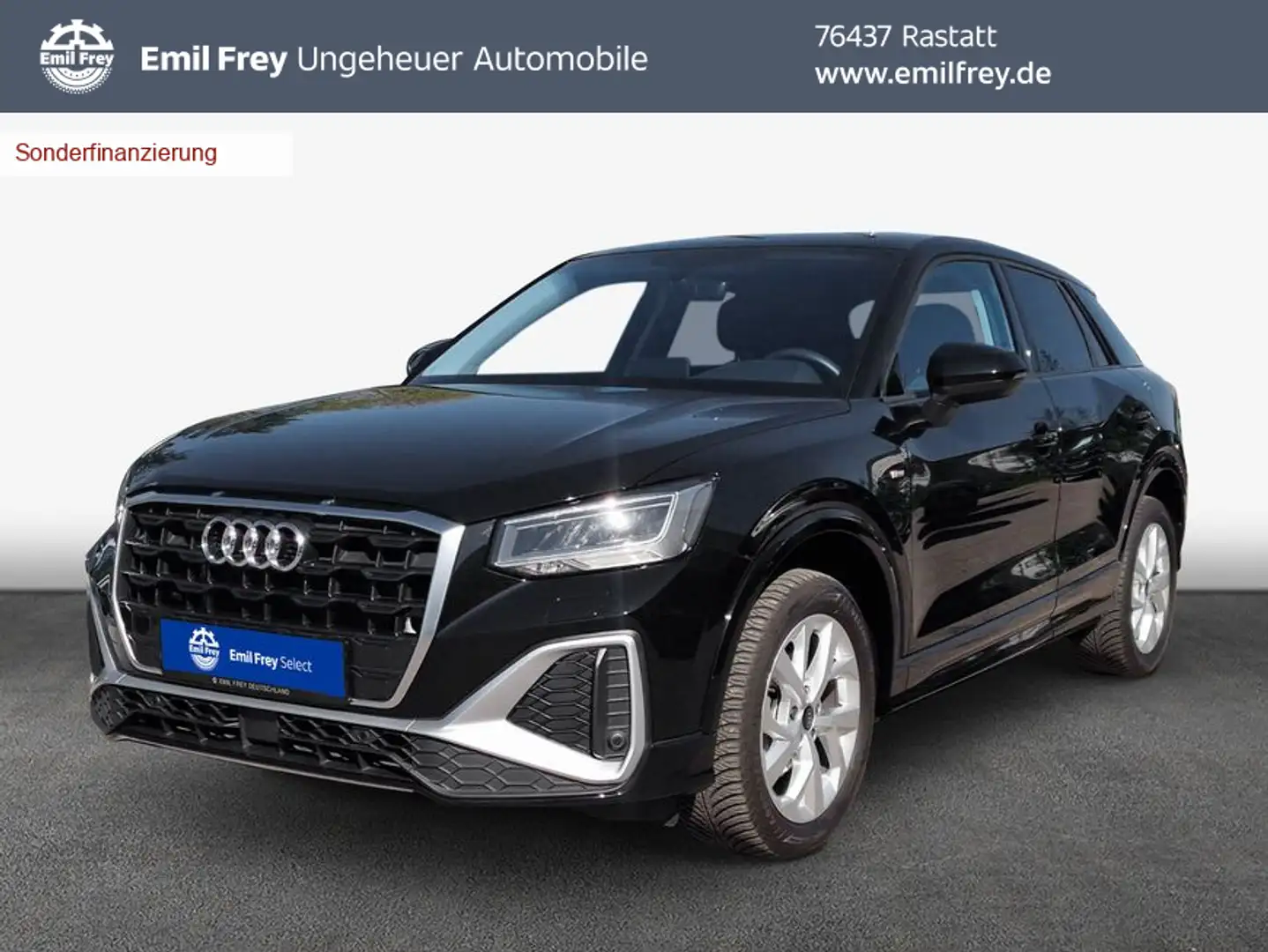 Audi Q2 35 TFSI S tronic S line SHZ Navi Schwarz - 1