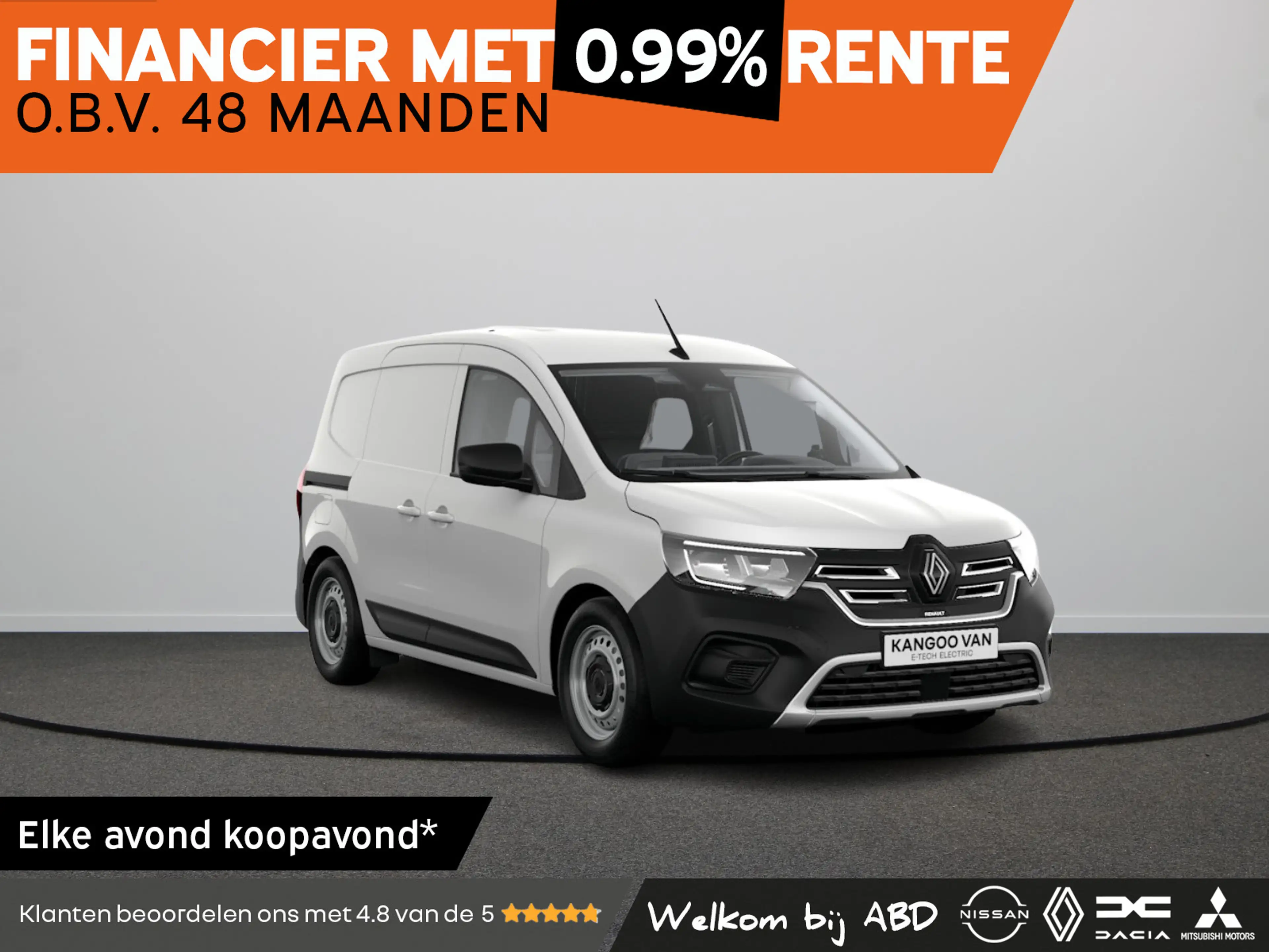 Renault Kangoo Extra 44 kWh | Achteruitrijcamera | Elektronisch g