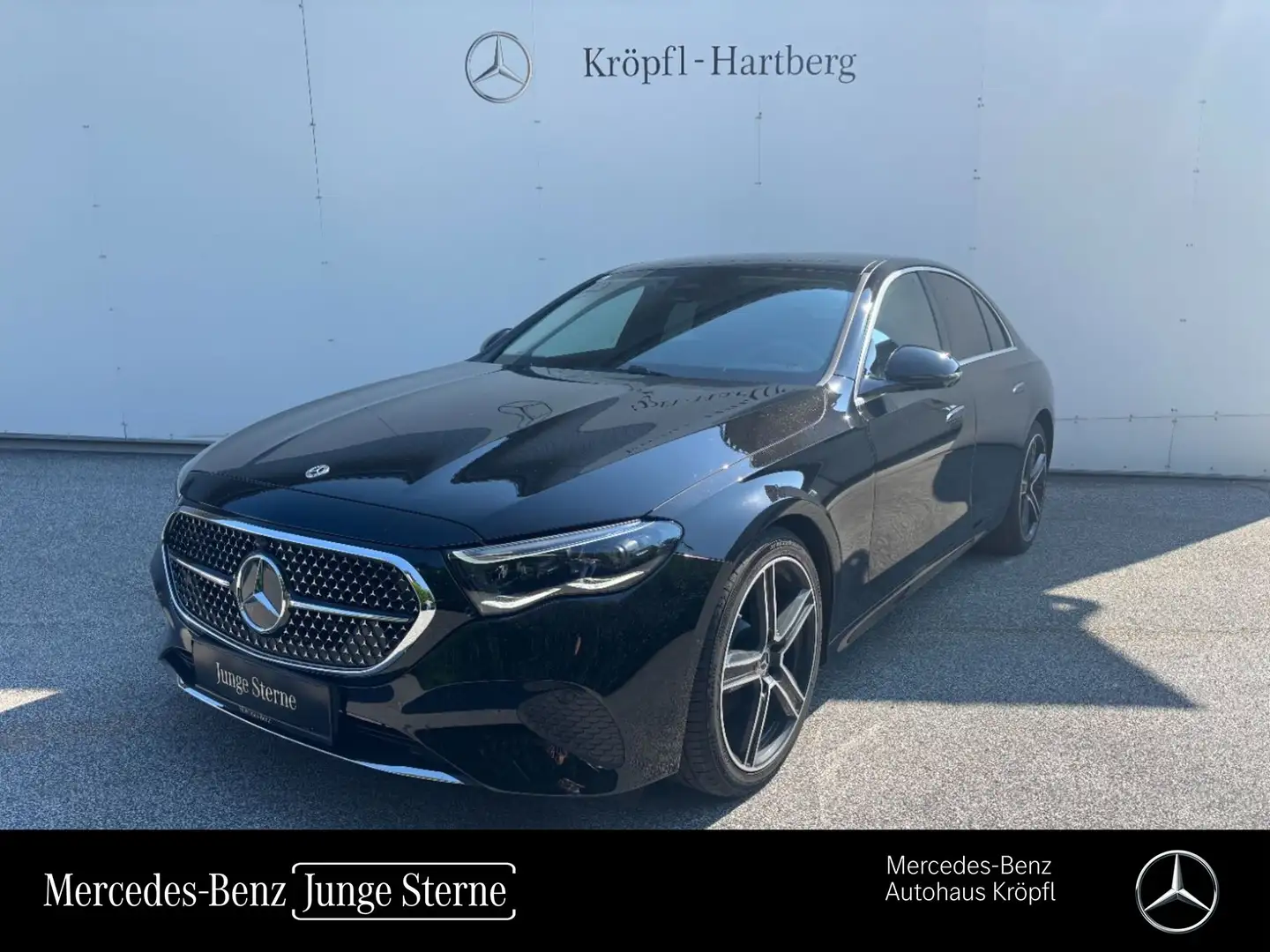 Mercedes-Benz E 200 d Limousine PTS Shz MBUX Ambi Sportpaket Schwarz - 1