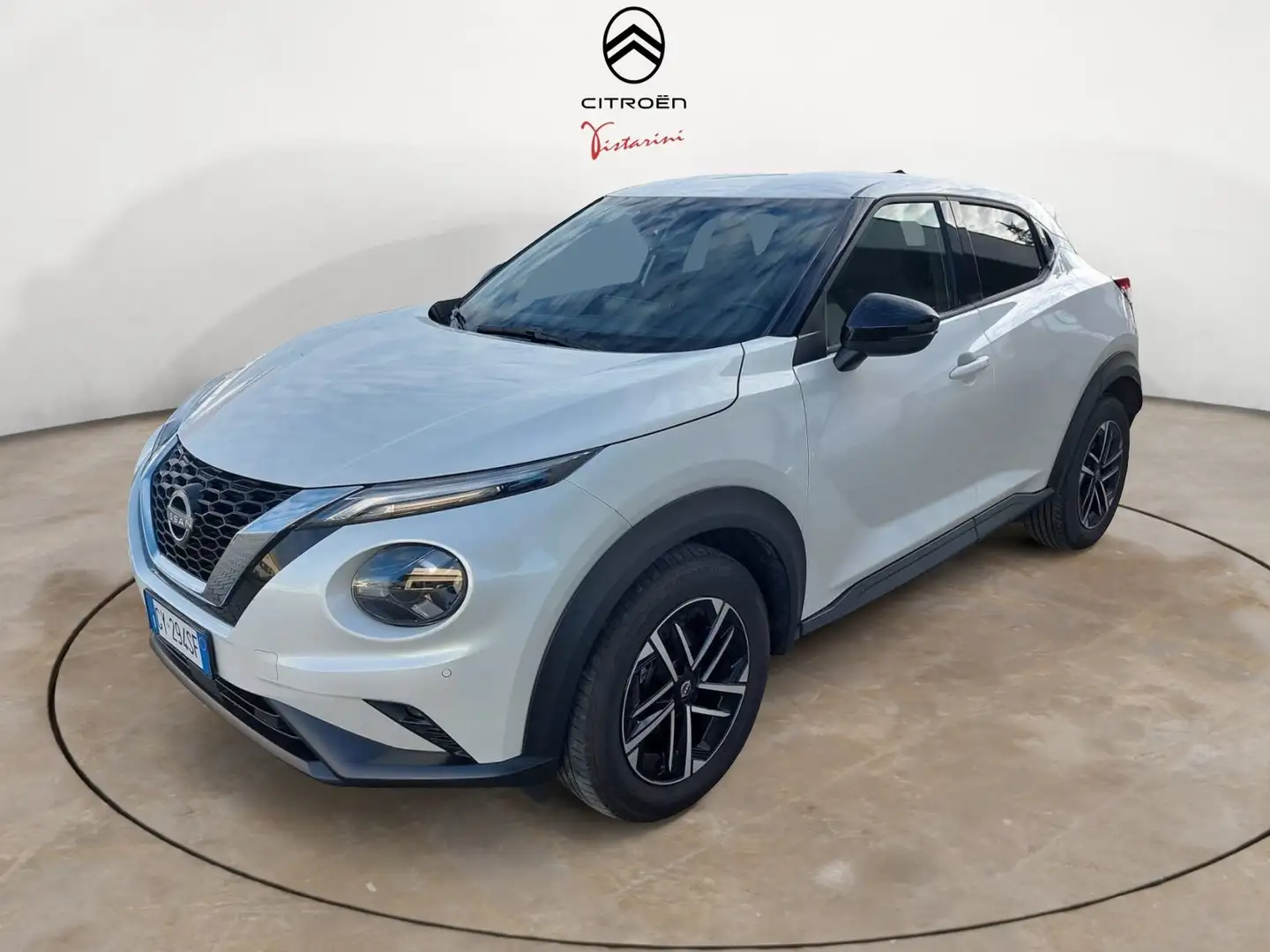 Nissan Juke 1.0 DIG-T 114 C. Manuale N-Connecta Bianco - 1