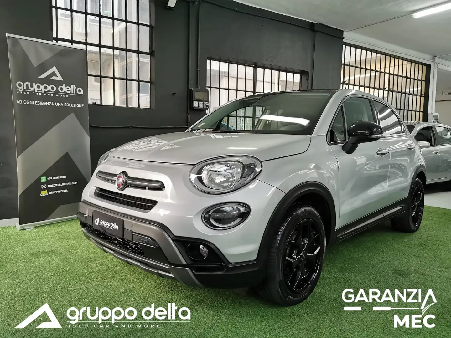 Fiat 500X 500 X 2018 1.3 mjt S-Design Cross 4x2 95cv Argent - 1