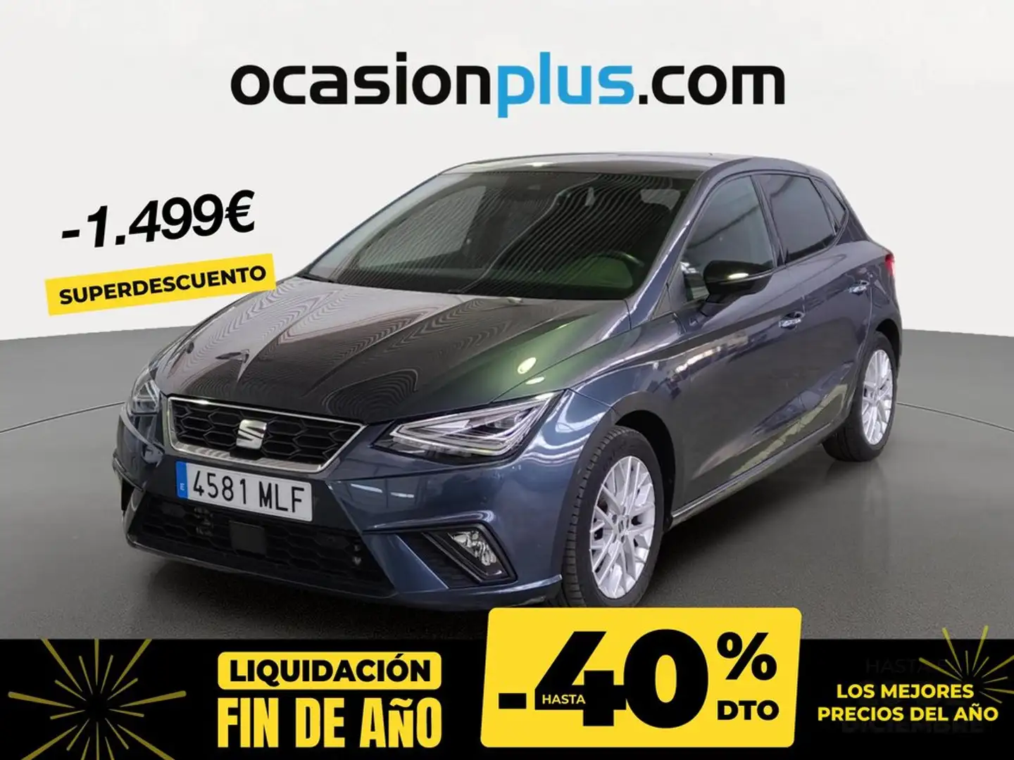 SEAT Ibiza 1.0 TSI S&S FR XS 110 Gris - 1