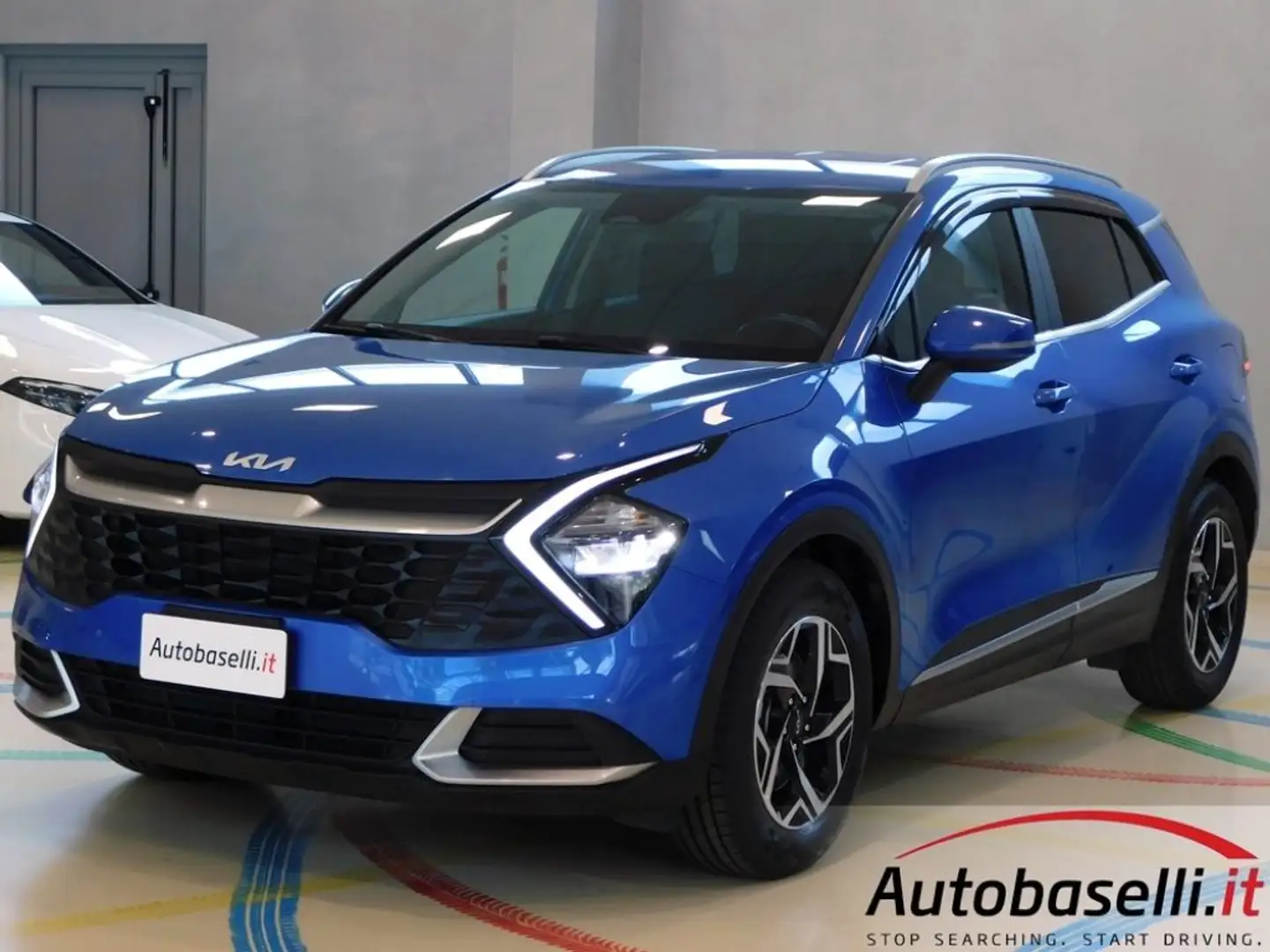 Kia Sportage 1.6 CRDi MHEV Business Blauw - 1