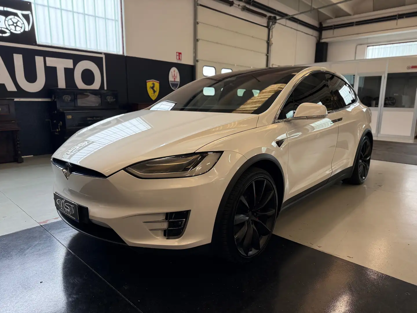 Tesla Model X Model X P100 D PERFORMANCE 6 POSTI CERCHI 22 PERM Wit - 2