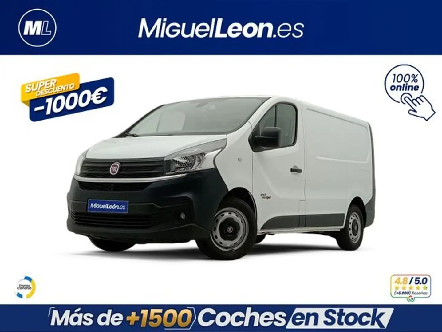 Fiat Talento 1.6 121CV L1H1 Blanco - 1