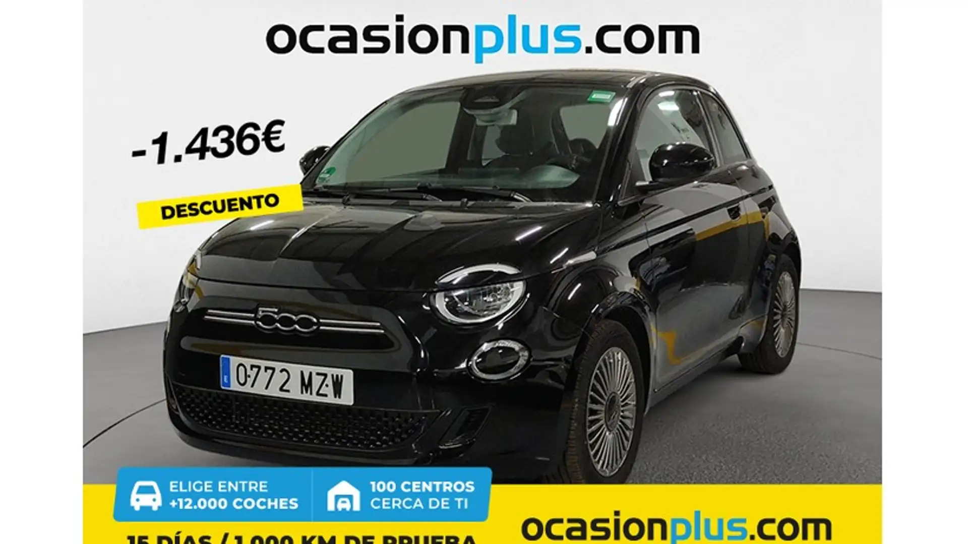 Fiat 500e 70Kw Icon Schwarz - 1