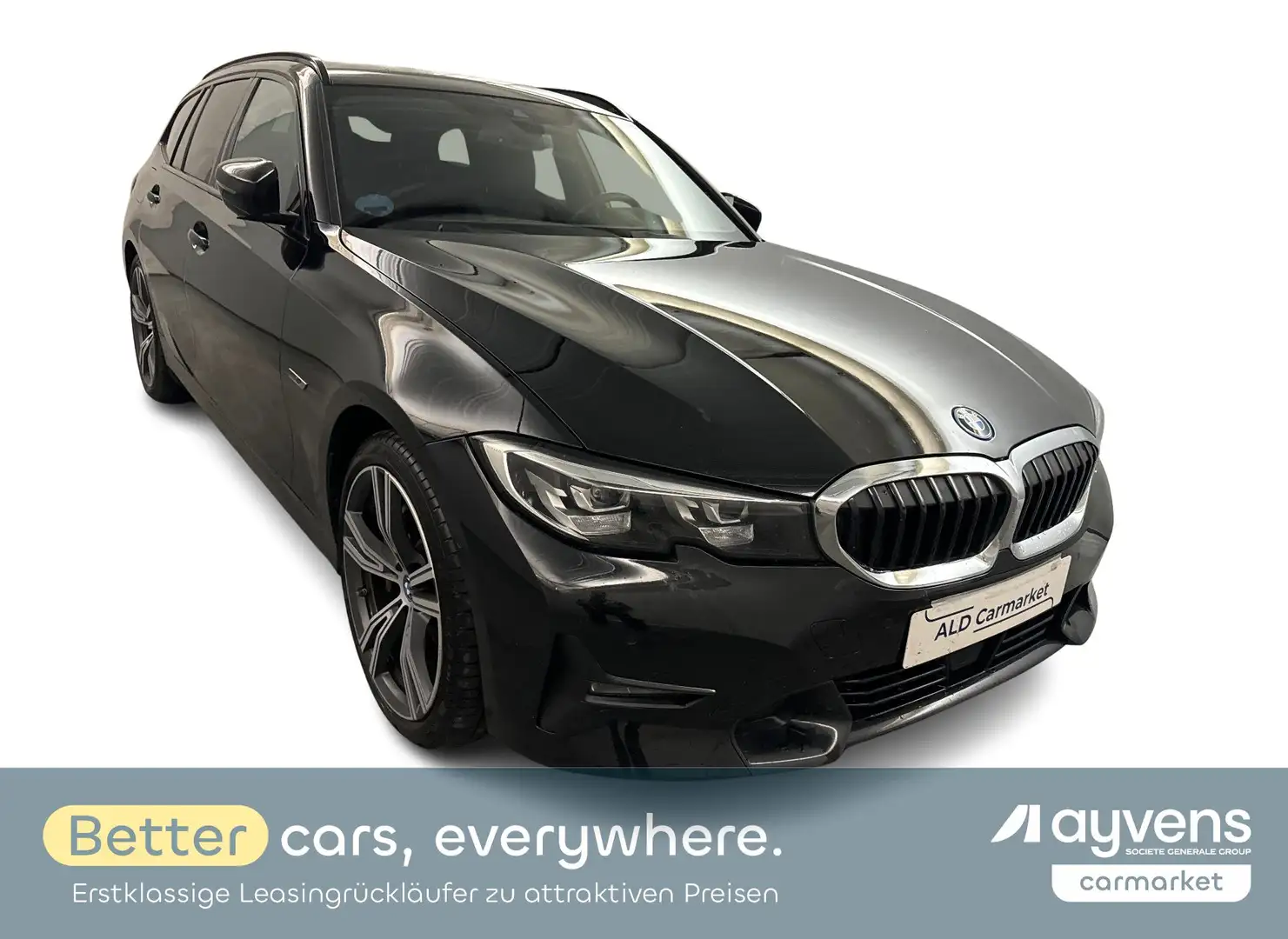 BMW 330 e Touring Aut. Schwarz - 1