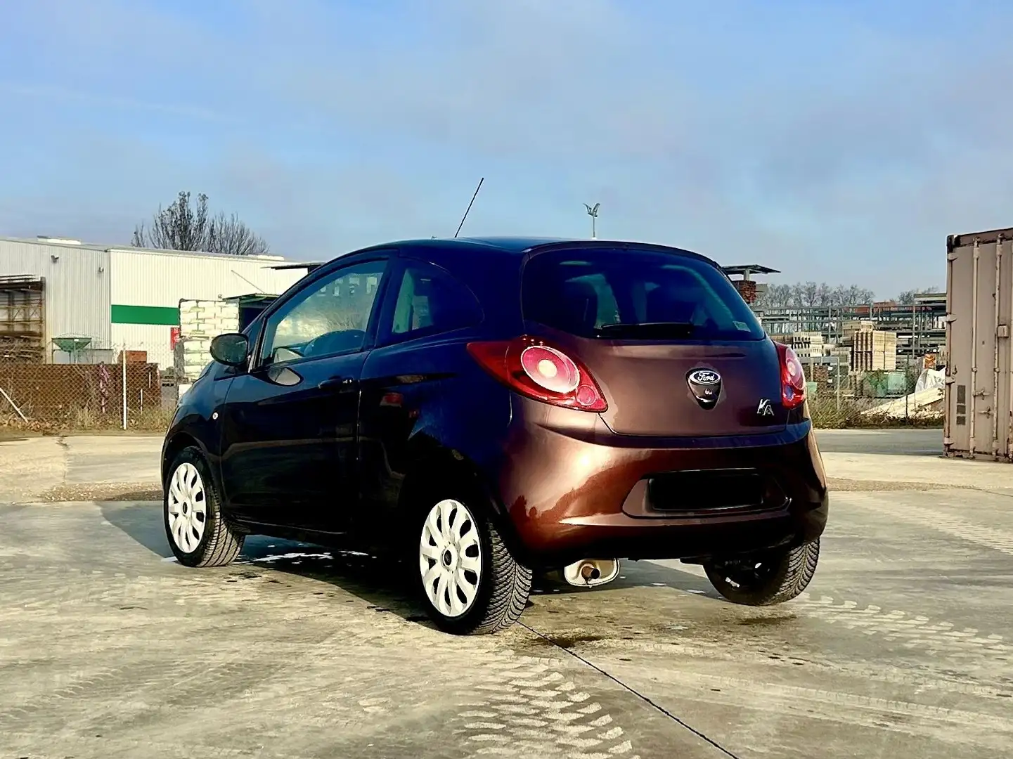 Ford M 1.2 69CH STOP\u0026START TITANIUM MY2014 Brun - 2