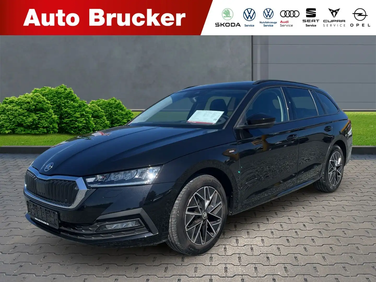 Skoda Octavia Combi Clever 2.0 TDI+Alufelgen+Navi+Klim Schwarz - 1