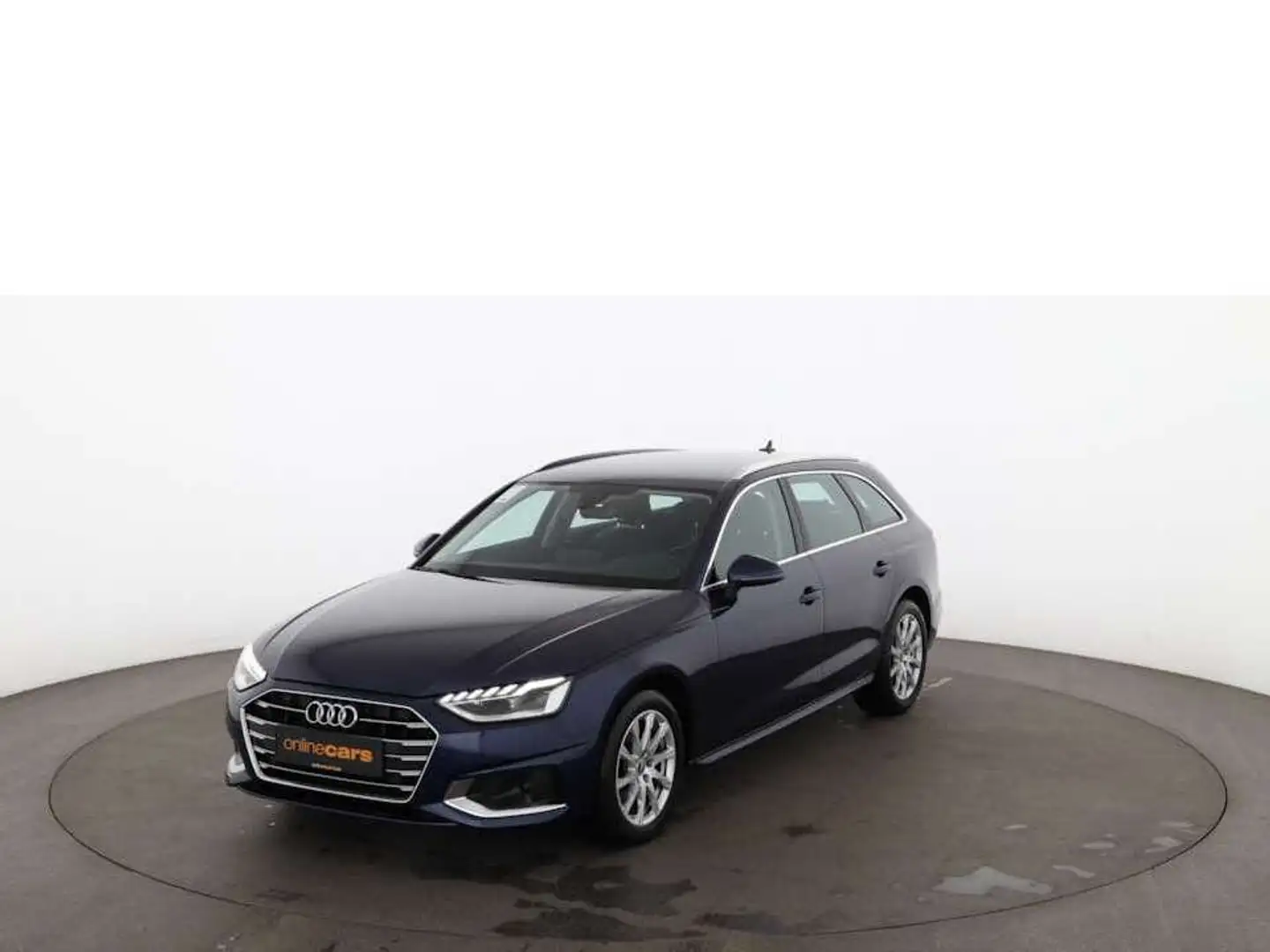 Audi A4 Avant 35 TDI advanced Aut LED AHK LEDER NAVI Blau - 1
