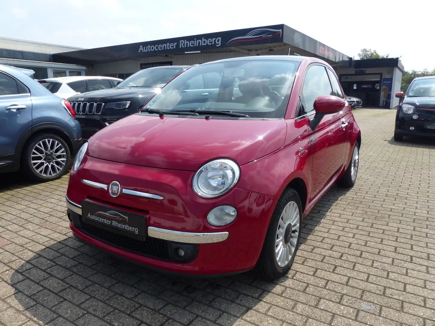 Fiat 500 Tüv Allu Garantie Panorama Top Rot - 2