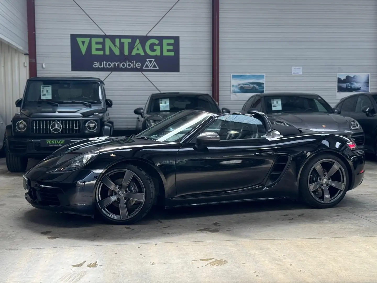 Porsche 718 boxster 718 t 2.0l 300 ch pdk7 Černá - 1