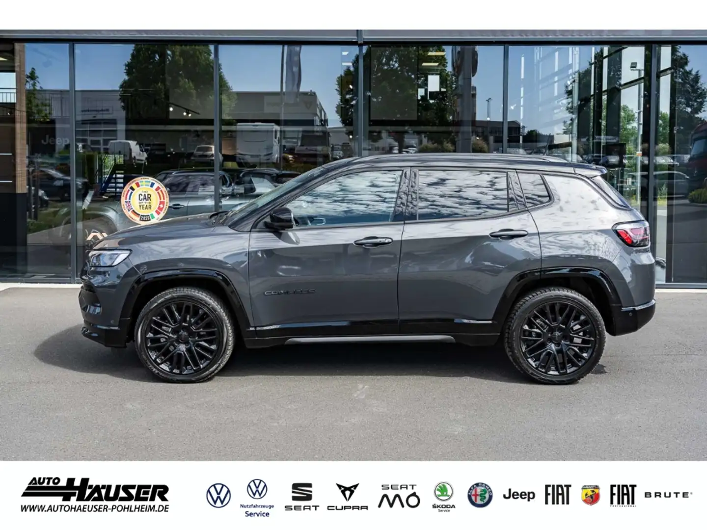 Jeep Compass e-Hybrid MY23 ''S'' 1.5 T4 DCT MHEV LEDER NAVI VIR Grau - 2