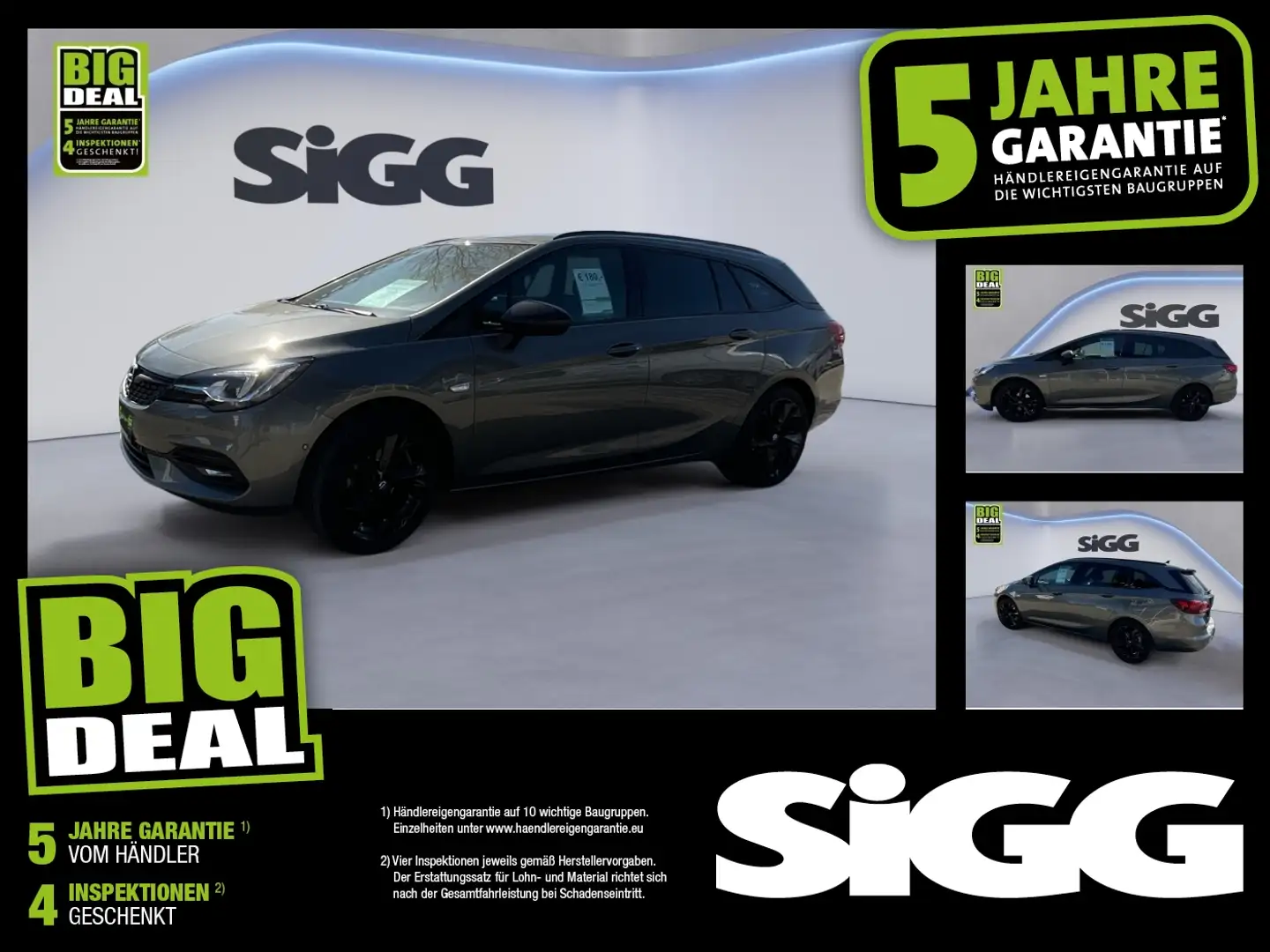 Opel Astra K Sports Tourer 1.2 Turbo  Ultimate ACC Gris - 1