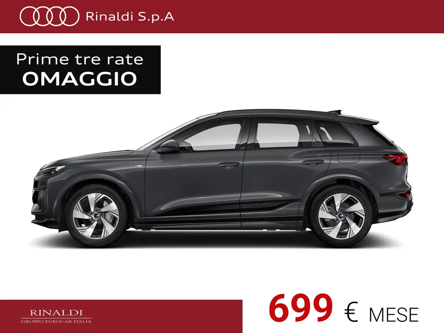 Audi Q6 s line edition 292cv Grigio - 2