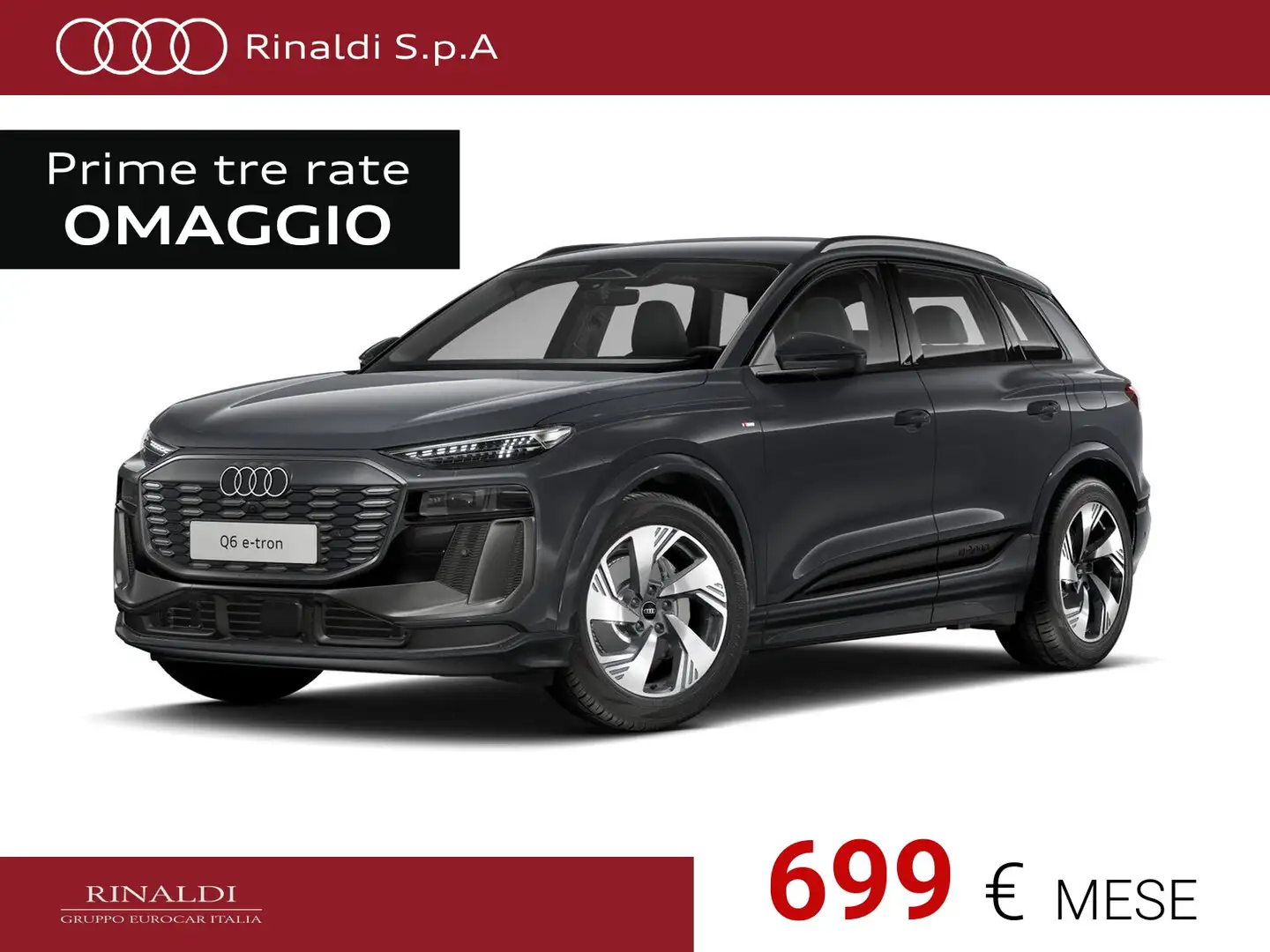 Audi Q6 s line edition 292cv Grigio - 1