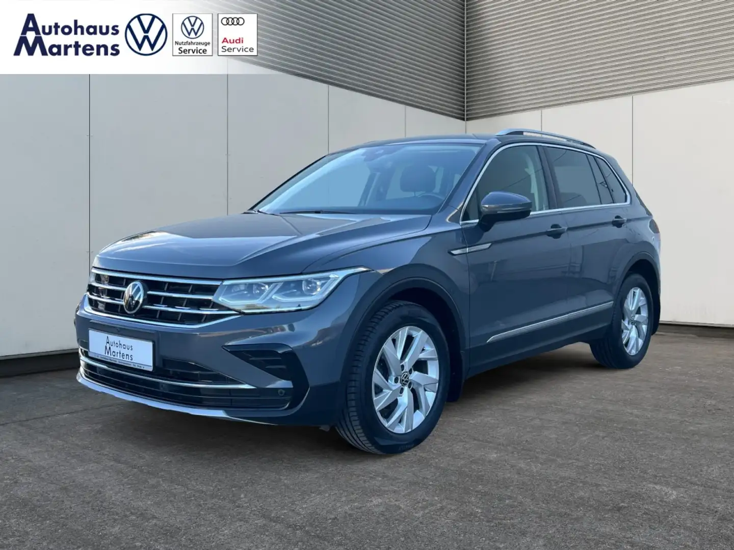 Volkswagen Tiguan 2.0 TDI Elegance 4Motion Klima Navi Grau - 1