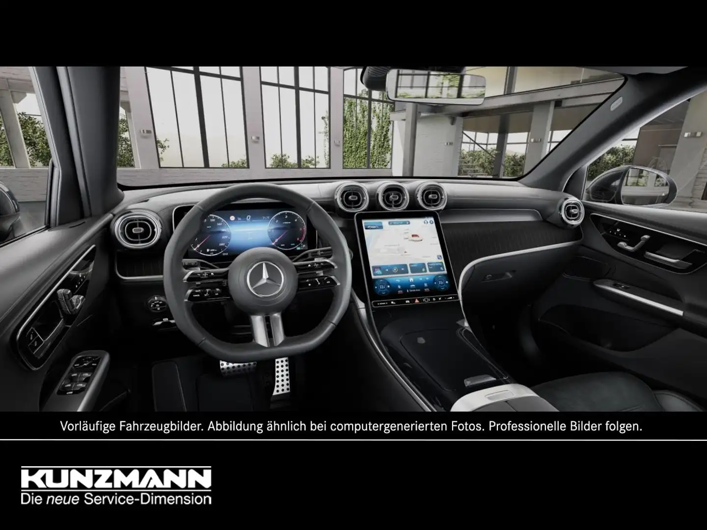 Mercedes-Benz GLC 200 d 4MATIC AMG MBUX Navi Memory AHK 360° Grau - 2