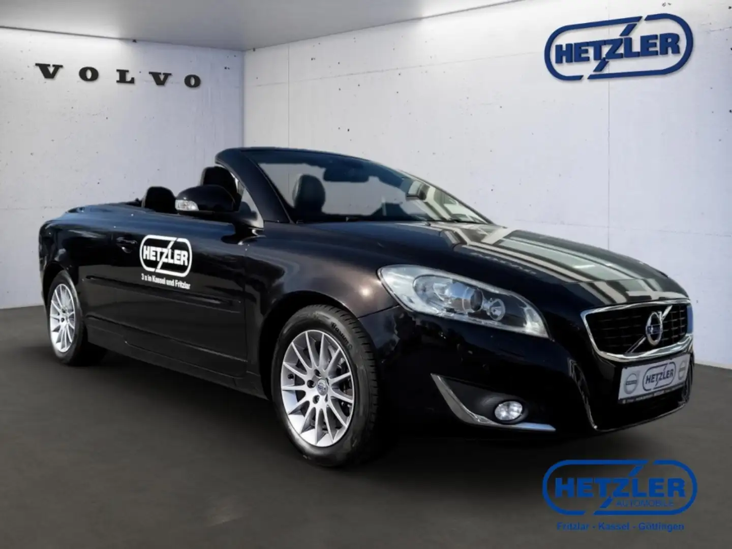 Volvo C70 Cabriolet D4 Summum DPF, Navigationssystem,Klima H Negro - 2