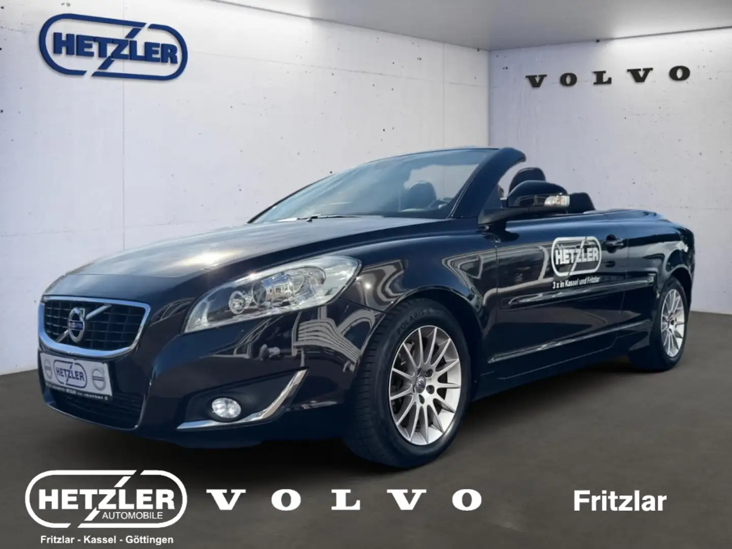 Volvo C70 Cabriolet D4 Summum DPF, Navigationssystem,Klima H Negro - 1