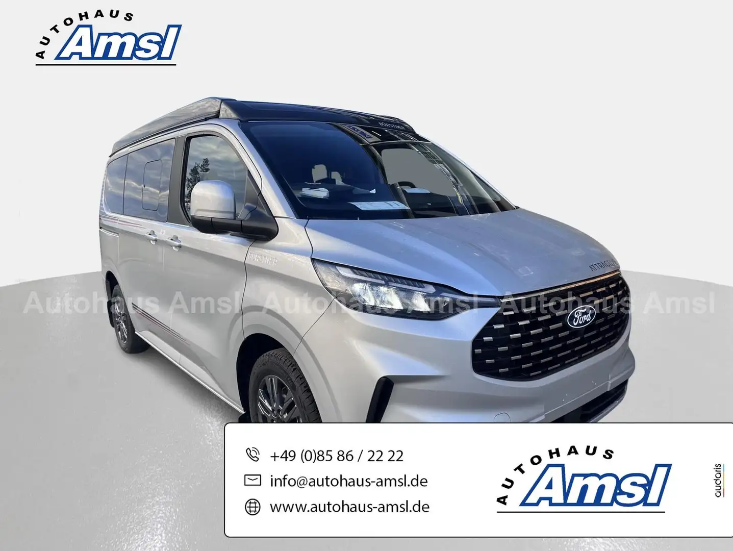 Ford Tourneo Custom Bürstner Copa 500 Holiday *ACC*AHK*Webasto Argent - 1
