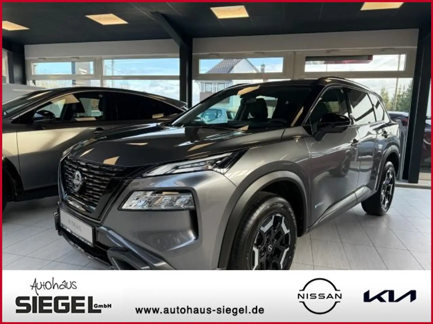 Nissan X-Trail e-Power N-Trek*360°Kamera*Navi*Leder* Grau - 1