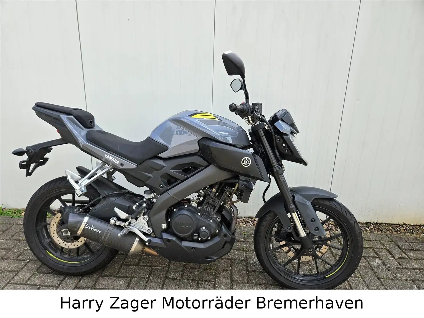 Yamaha MT-125 Leovince Сірий - 2