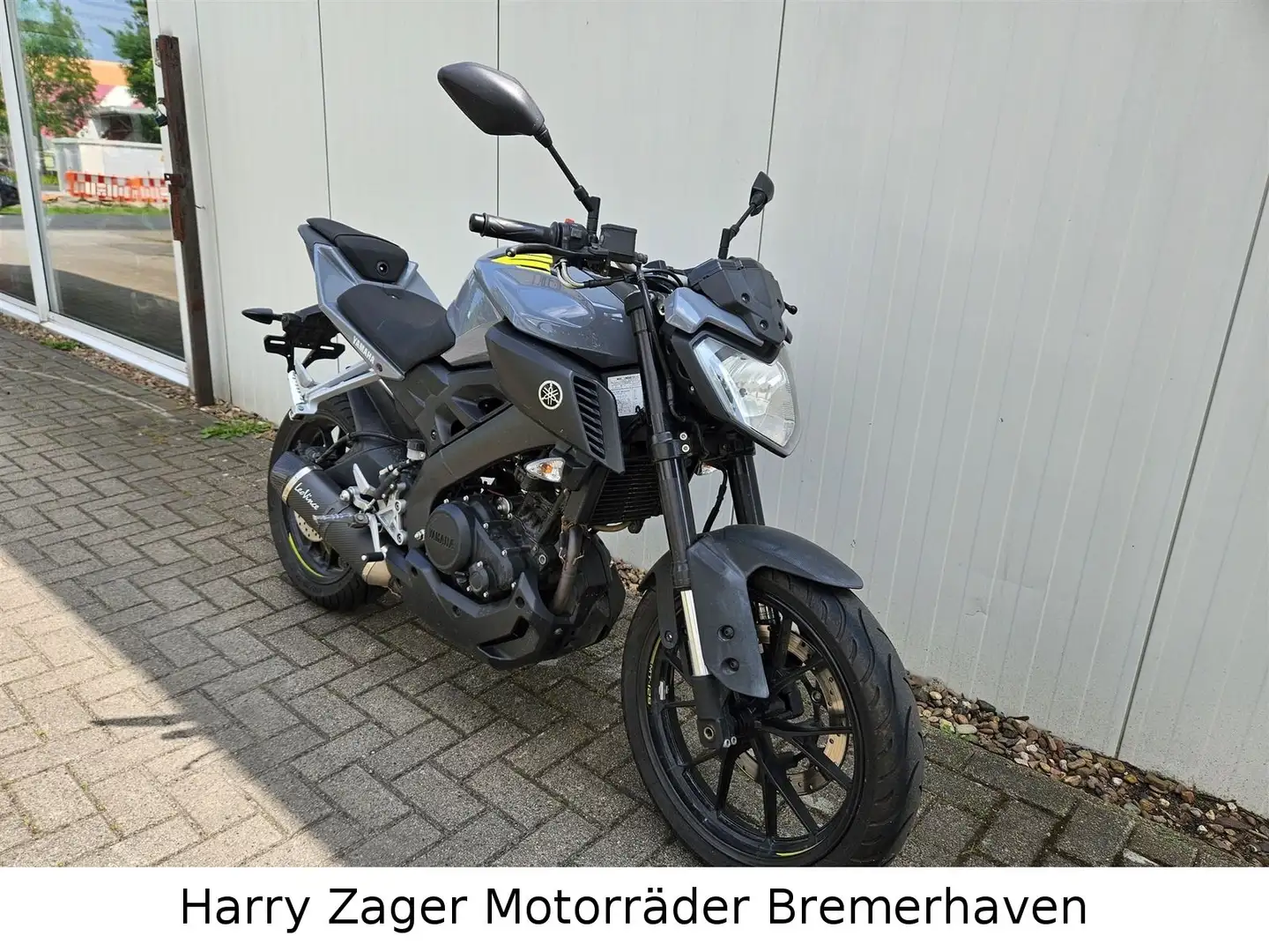 Yamaha MT-125 Leovince Сірий - 1