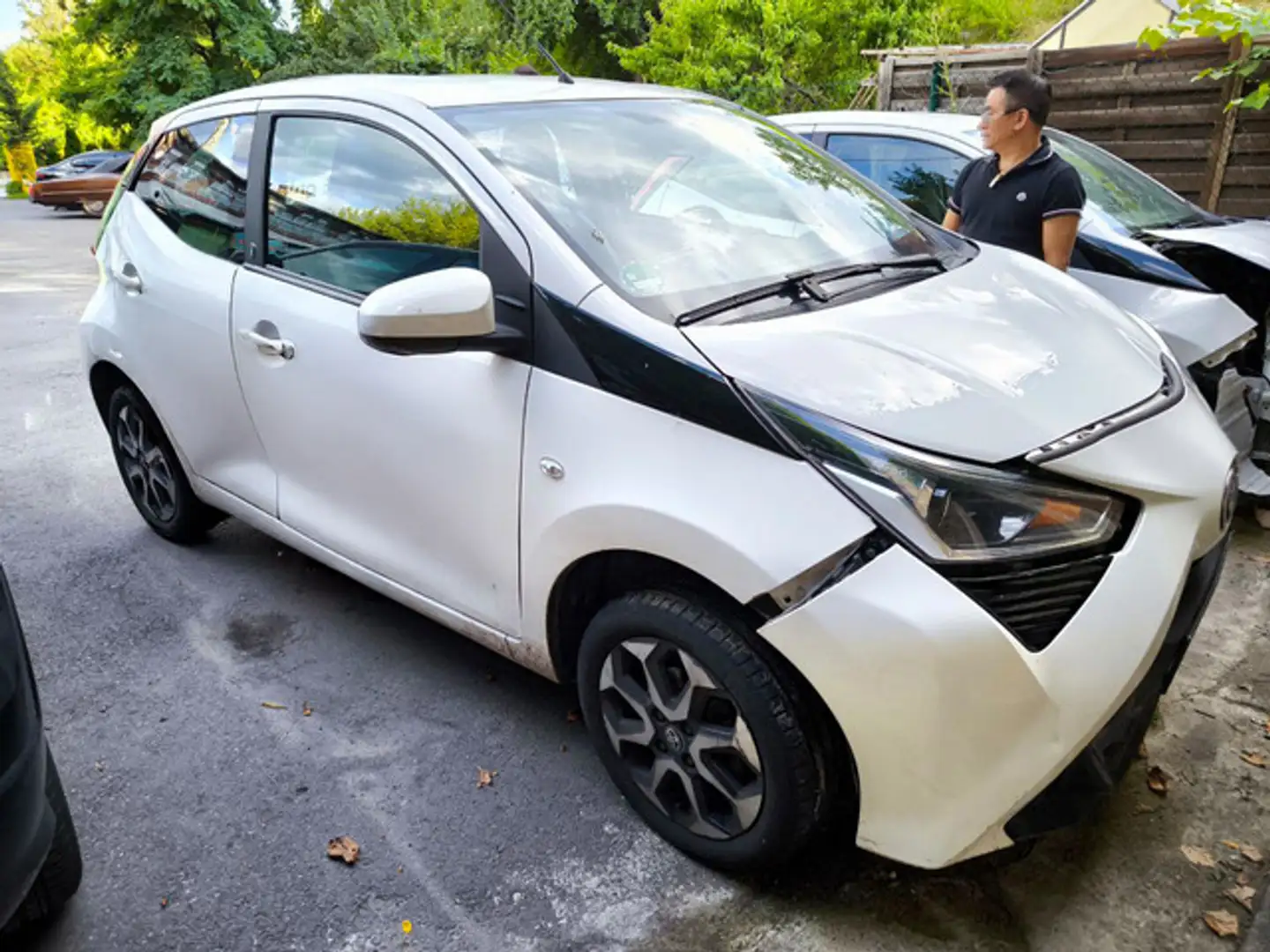 Toyota Aygo 1.0 * SHZ * 1. Hand * Klima * MwSt. ausw, Blanco - 1