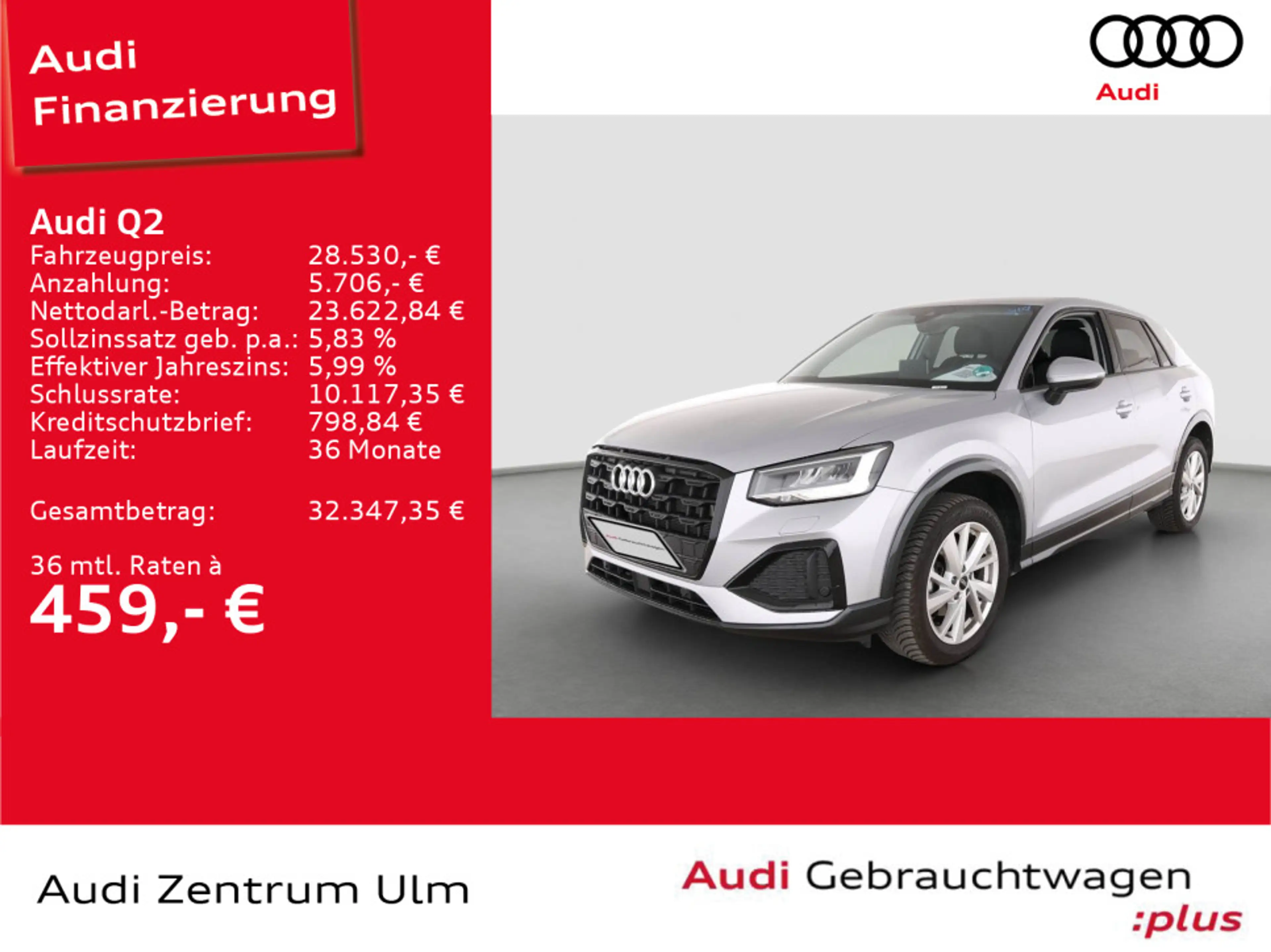 Audi Q2 advanced 35 TFSI APP BLACK KAM NAV SHZ 5J.GAR — photo 3
