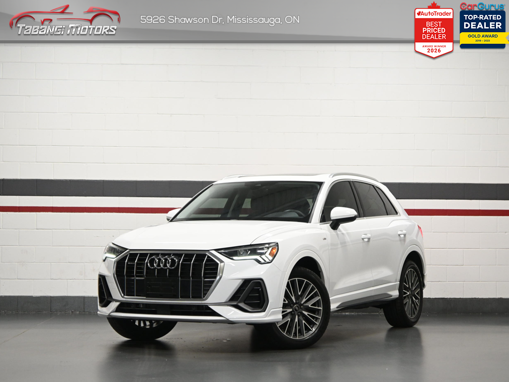 2023 Audi Q3 Progressiv S-Line Panoramic Roof Lane Assist Ambi