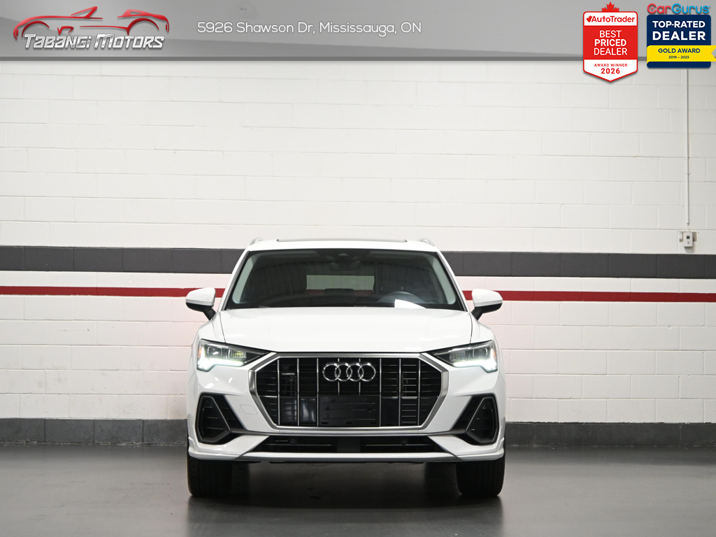 2023 Audi Q3 Progressiv S-Line Panoramic Roof Lane Assist Ambi