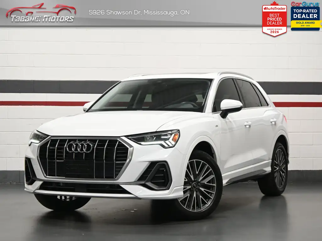 2023 Audi Q3 Progressiv S-Line Panoramic Roof Lane Assist Ambi