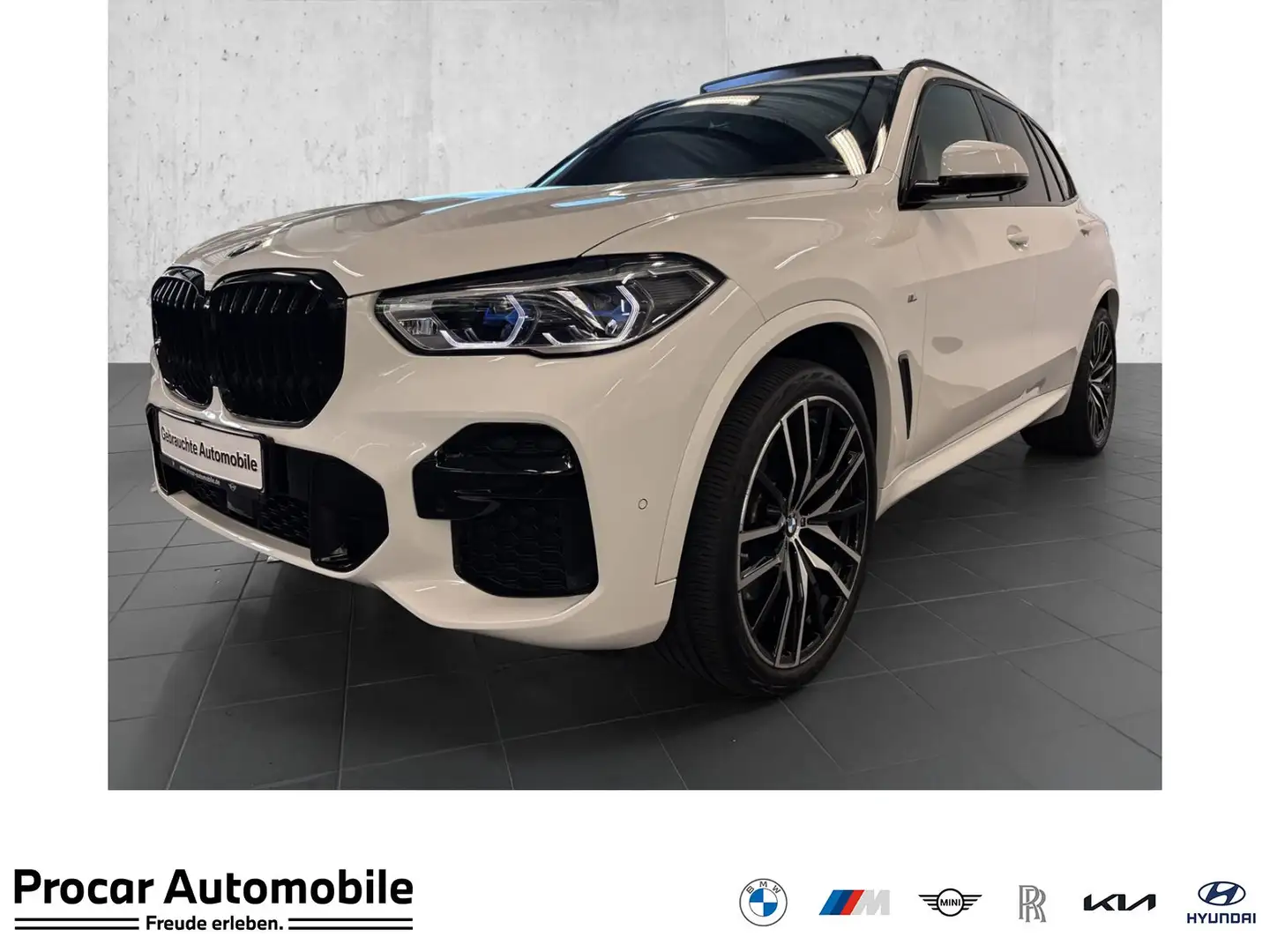 BMW X5 xDrive25d M Sport HUD PANO RFK NAVI LED DAB Bianco - 1