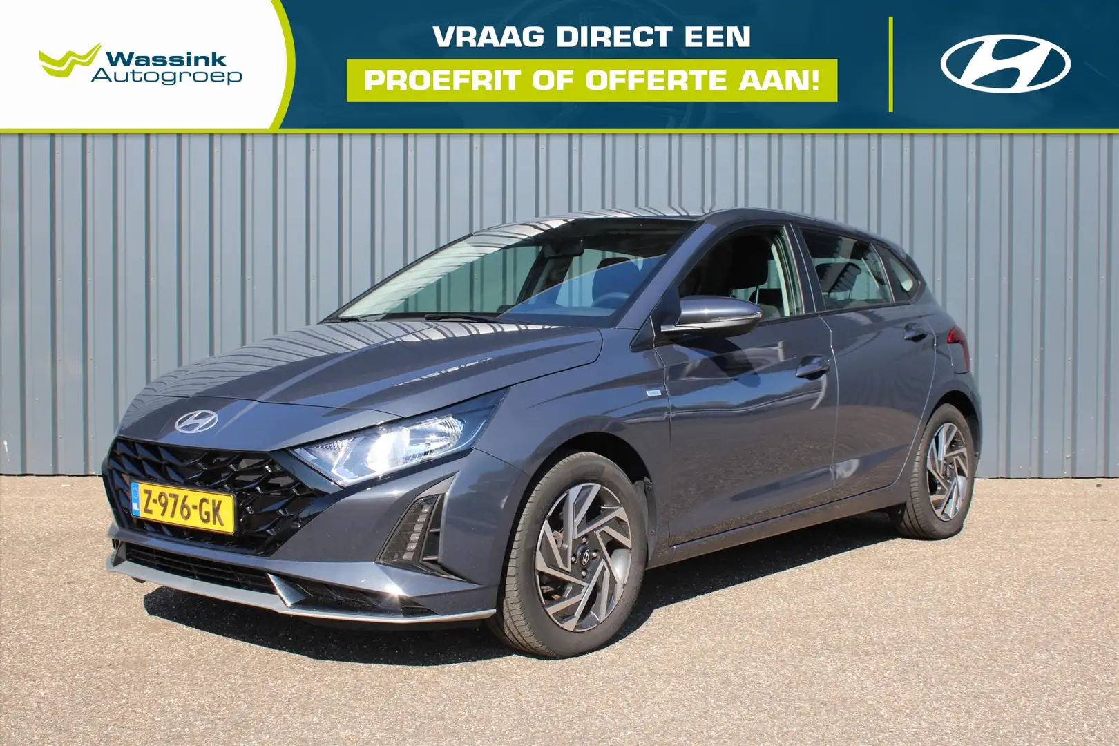 Hyundai i20 1.0 T-GDI 48V MHEV 100pk Comfort Smart Navigatie | Gris - 1