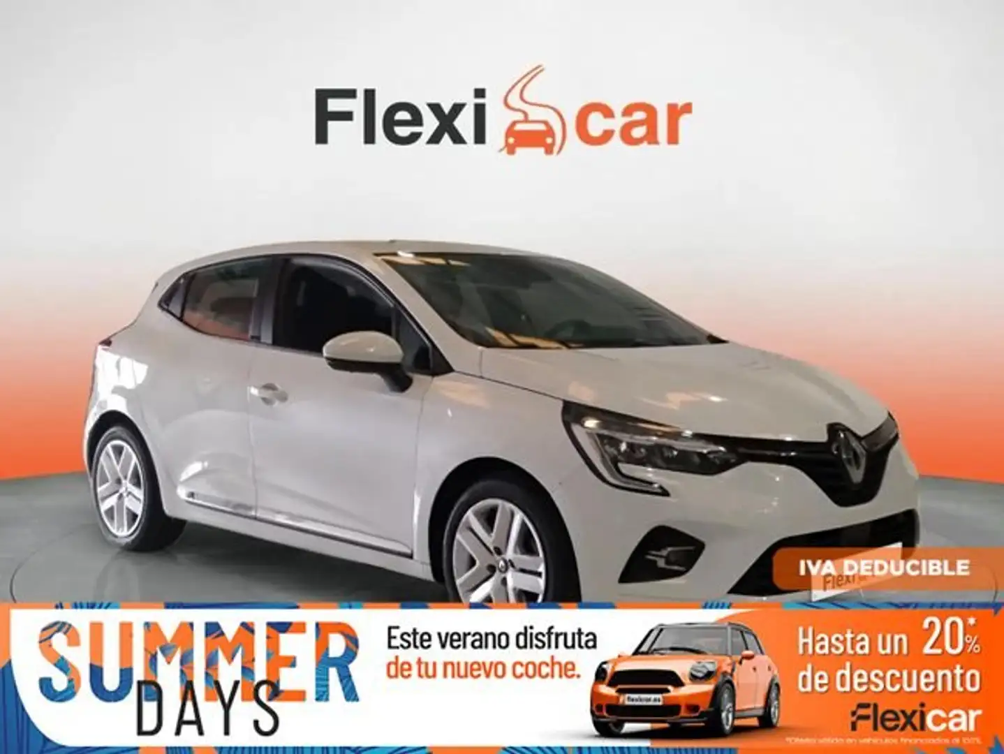 Renault Clio Intens+E-Tech+H%C3%ADbrido+104+kW+%28140CV%29 Blanco - 1