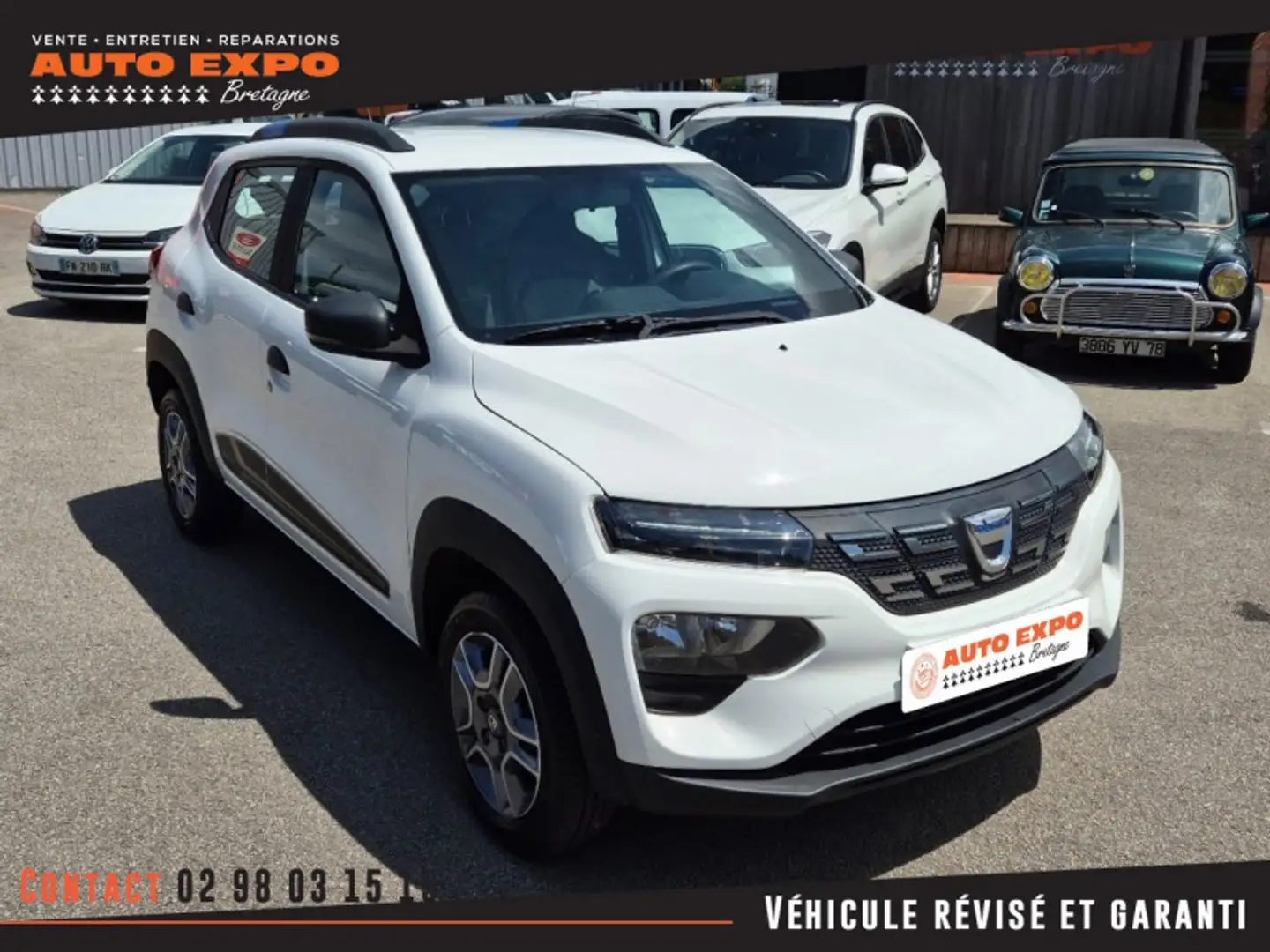 Dacia Spring BUSINESS 2022 - ACHAT INTEGRAL Blanc - 1