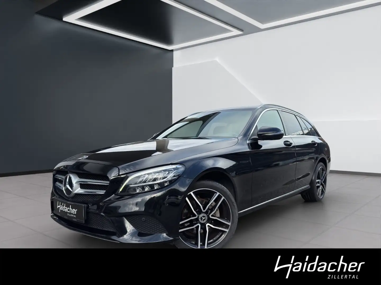 Mercedes-Benz C 220 d 4MATIC T-Modell Distr 360 PTS Shz LED Schwarz - 1