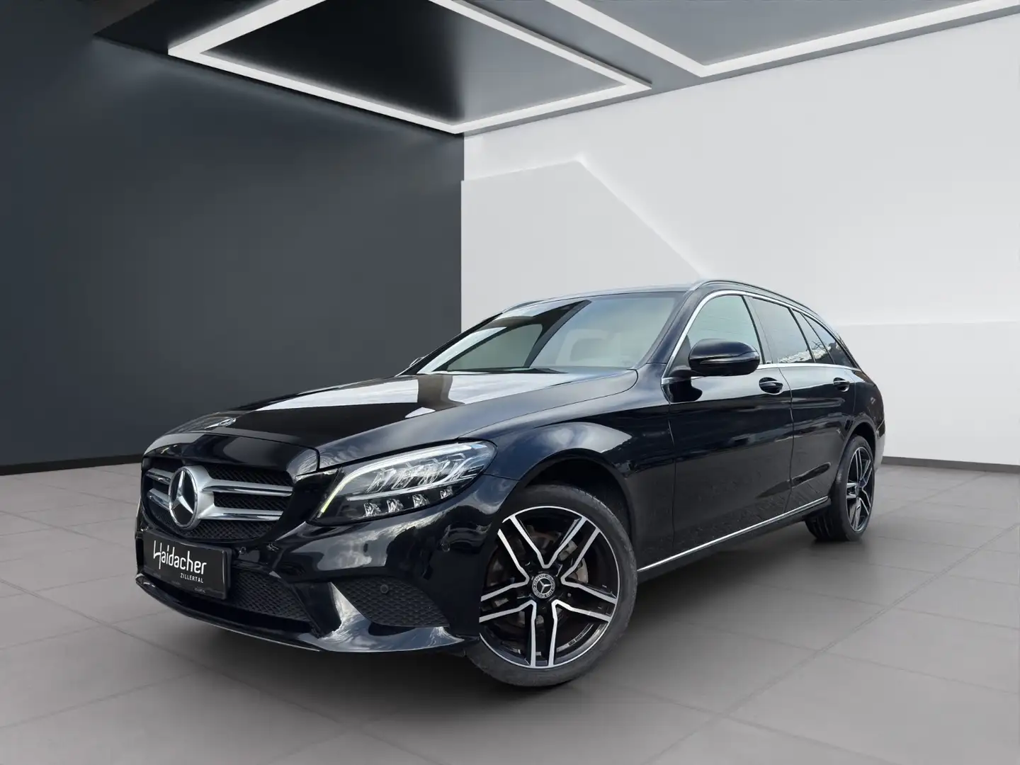 Mercedes-Benz C 220 d 4MATIC T-Modell Distr 360 PTS Shz LED Schwarz - 2