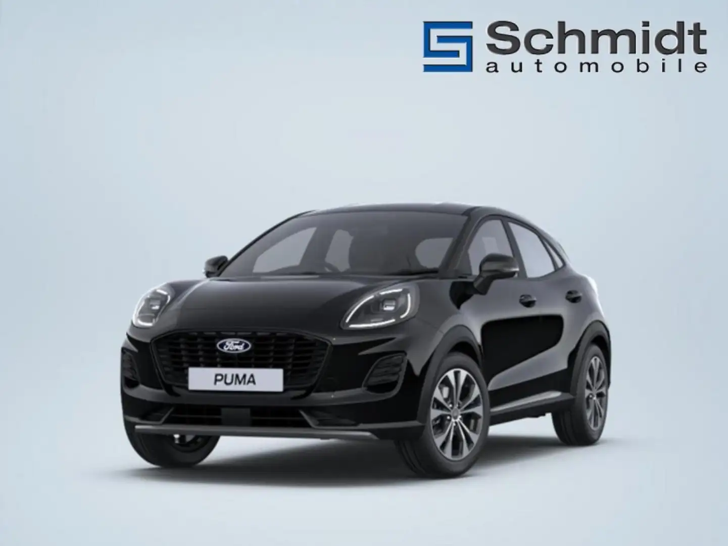 Ford Puma 1,0 EcoBoost Hybrid Titanium Schwarz - 1