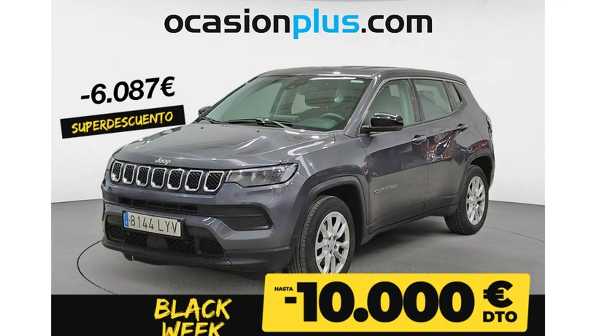 Jeep Compass 1.3 Gse T4 Longitude 4x2 130 Grijs - 1