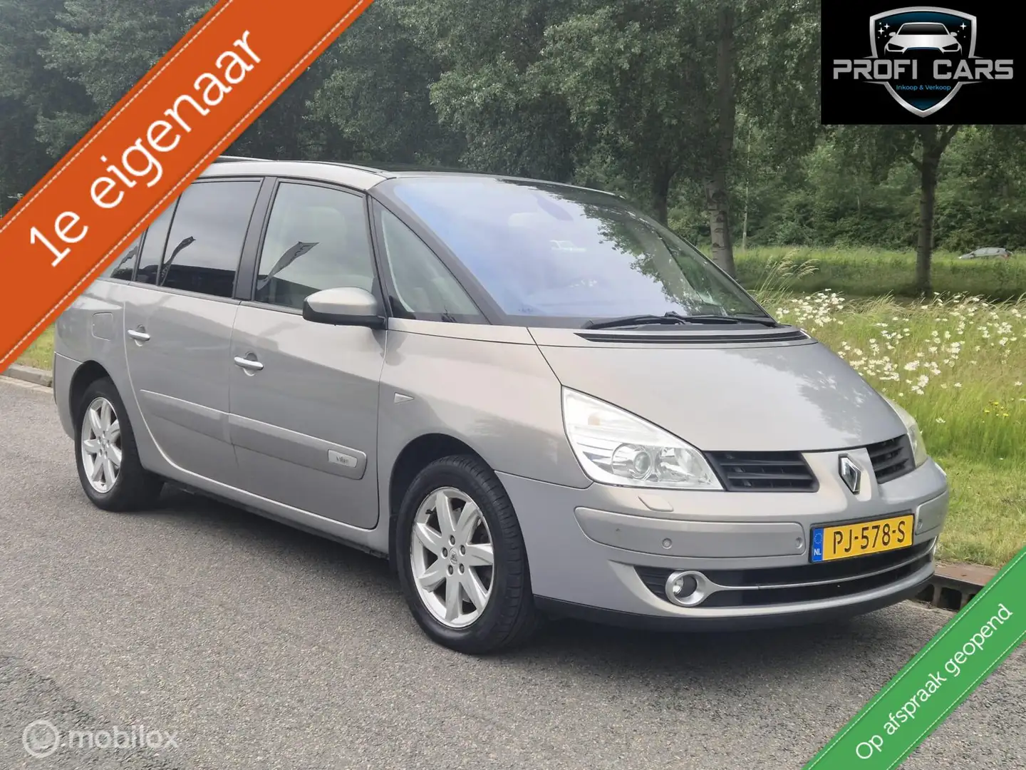 Renault Espace 3.5 V6 G3 Gas 6 Persoons Aut Storing ABS Grau - 1