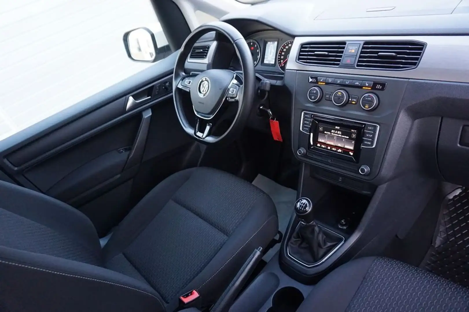 Volkswagen Caddy 1.4 TGI Blanc - 2