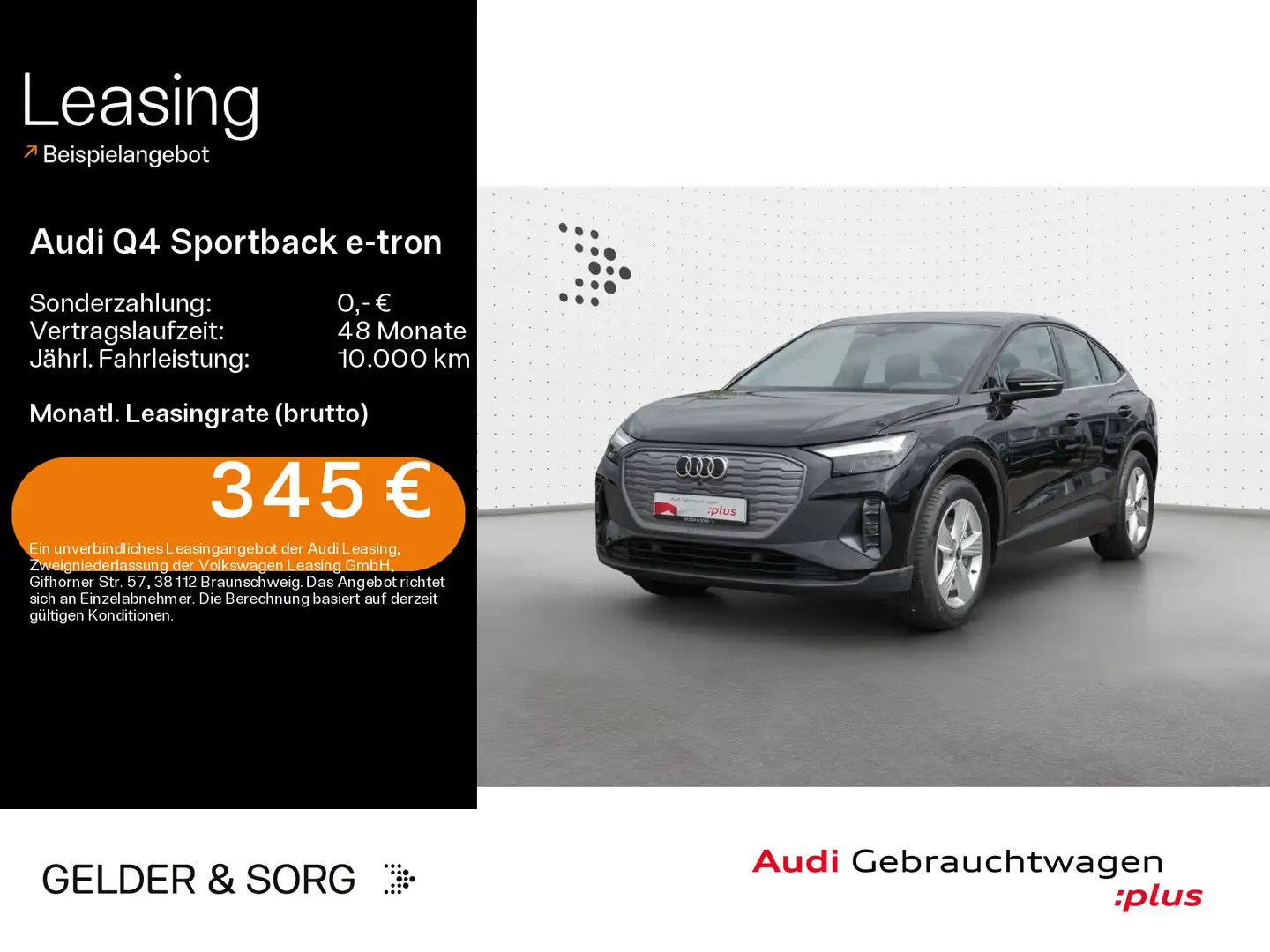 Audi Q4 e-tron 45 Assistenzp.*LED*DAB*Navi* Nero - 1