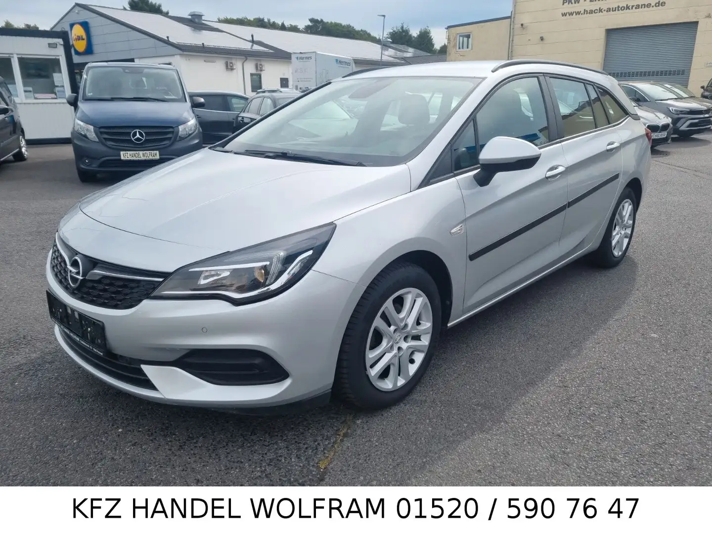 Opel Astra K Sports Tourer Edition 1.5 CDTI 1. Hand Argent - 1