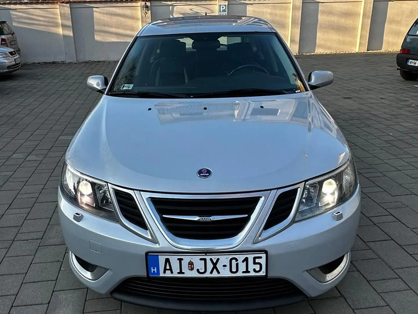 Saab 9-3 Saab 9-3 Sport-Kombi 2.8 Turbo V6 Aero XWD Aut. srebrna - 1