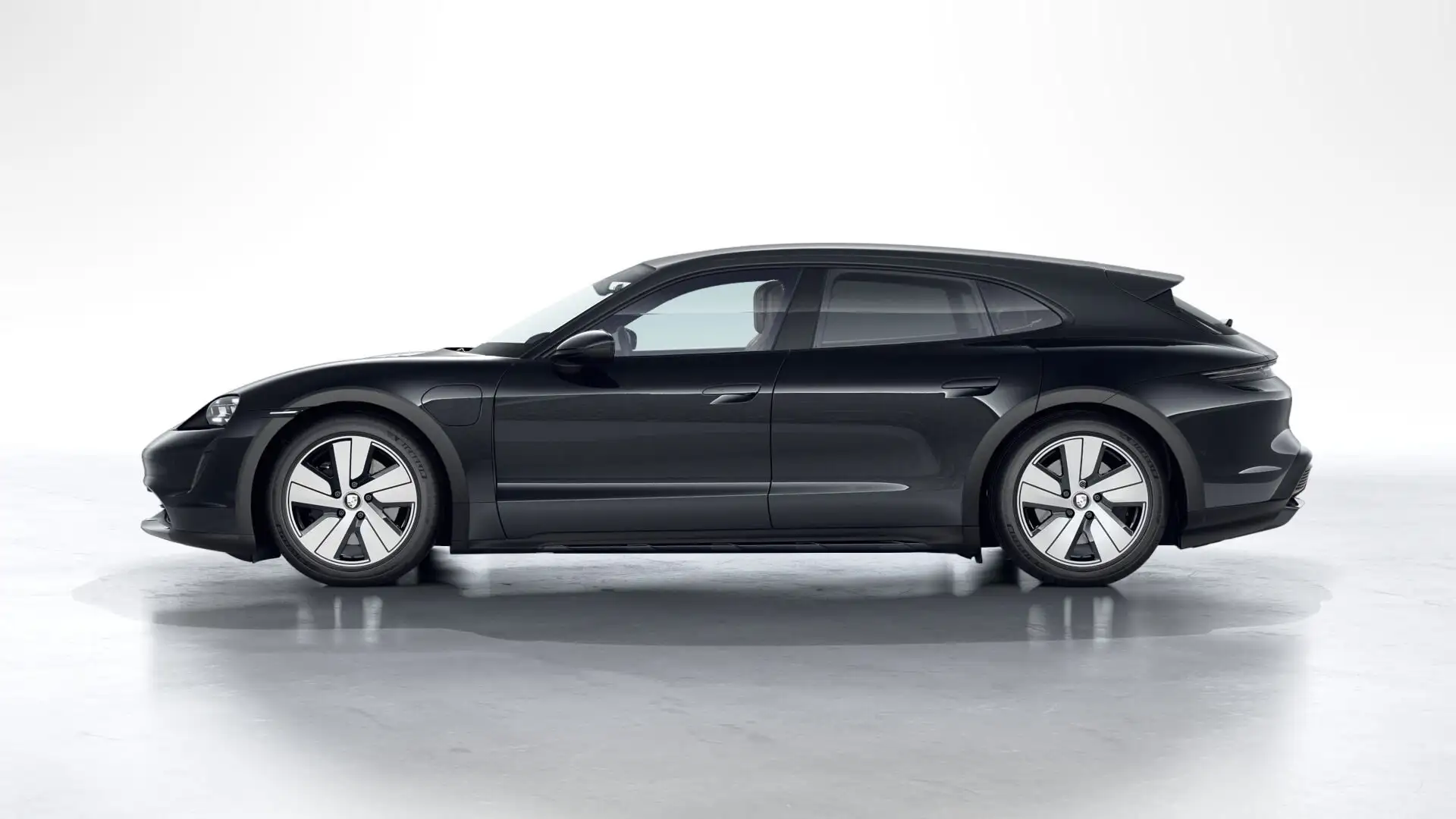 Porsche Taycan Cross Turismo 476CV-Asse sterzante-Sed. ventilati Nero - 2