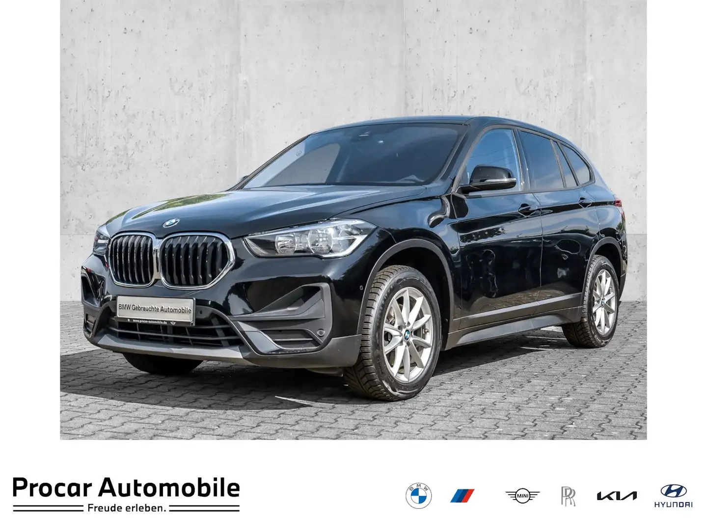 BMW X1 sDrive18i Advantage Navi+DAB+SHZ+RFK+PDC+Lordose Noir - 1