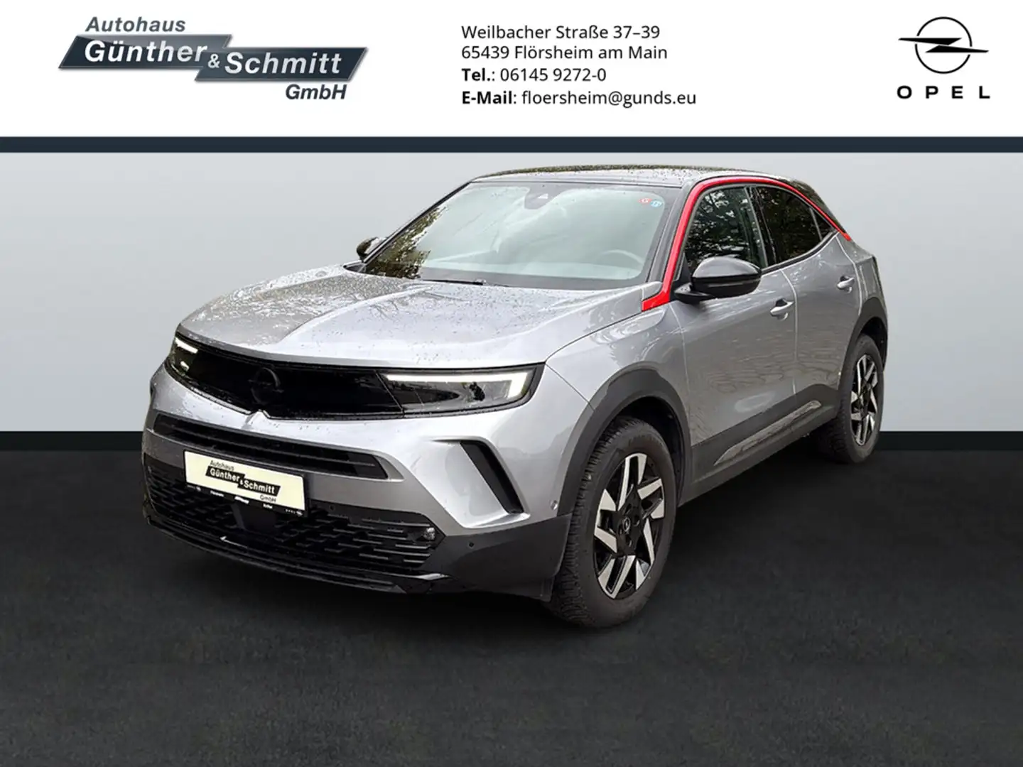Opel Mokka 1.2 GS Line PDC SITZHEIZUNG NAVI Gris - 1