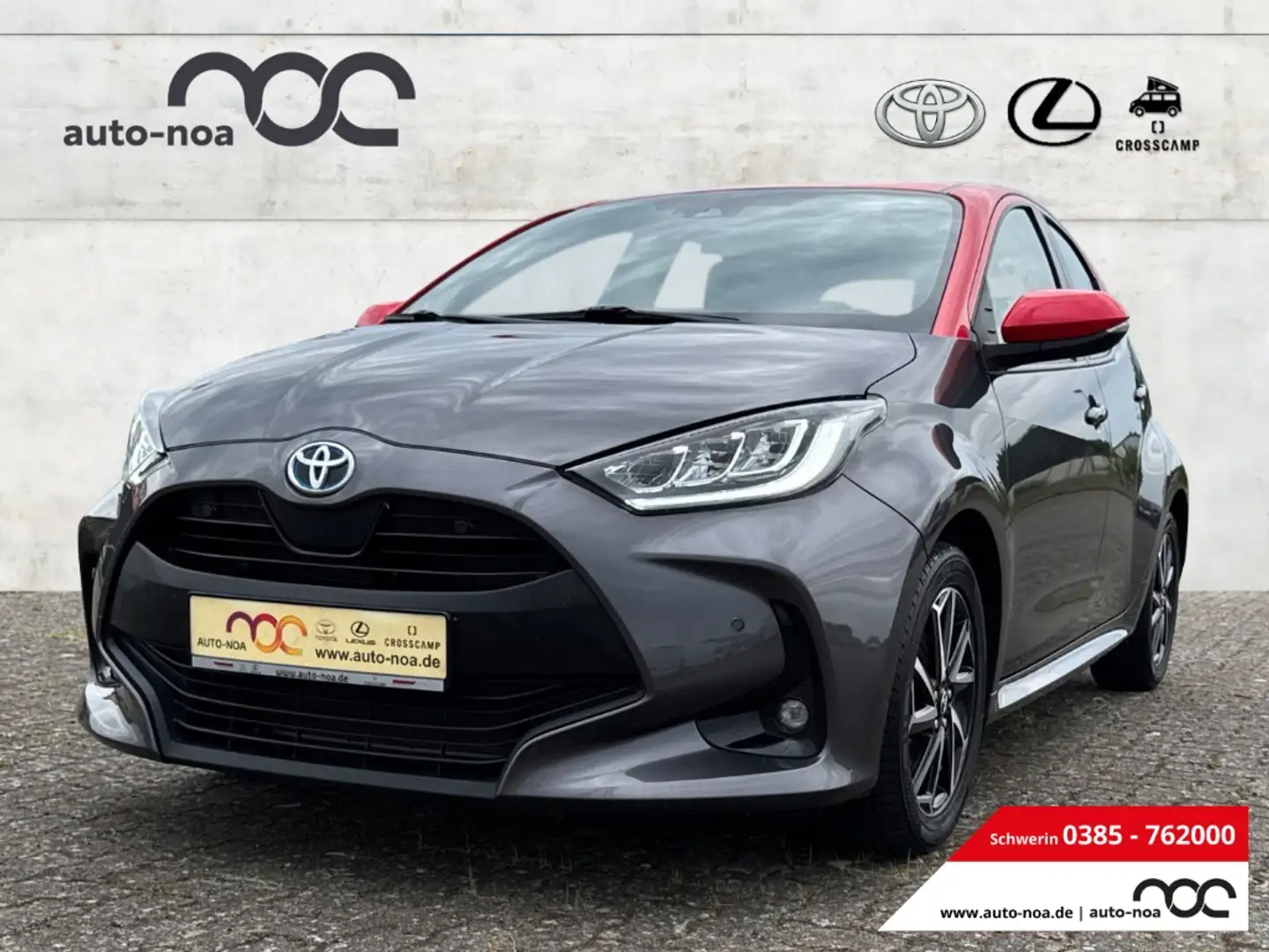Toyota Yaris Hybrid Tokyo Spirit 1.5 Dual-VVT-iE EU6d LED Apple Grau - 1